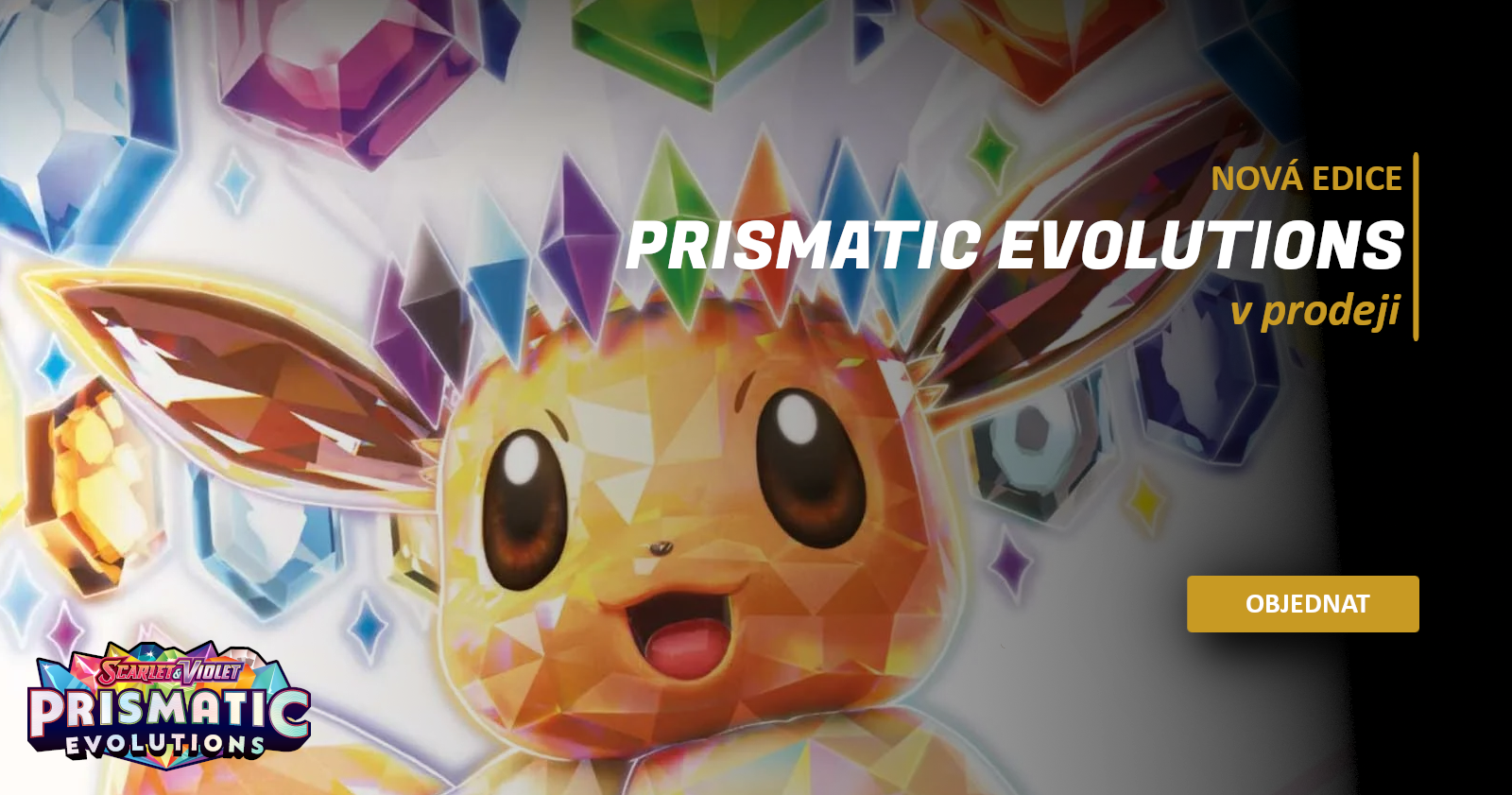 Prismatic Evolutions v prodeji