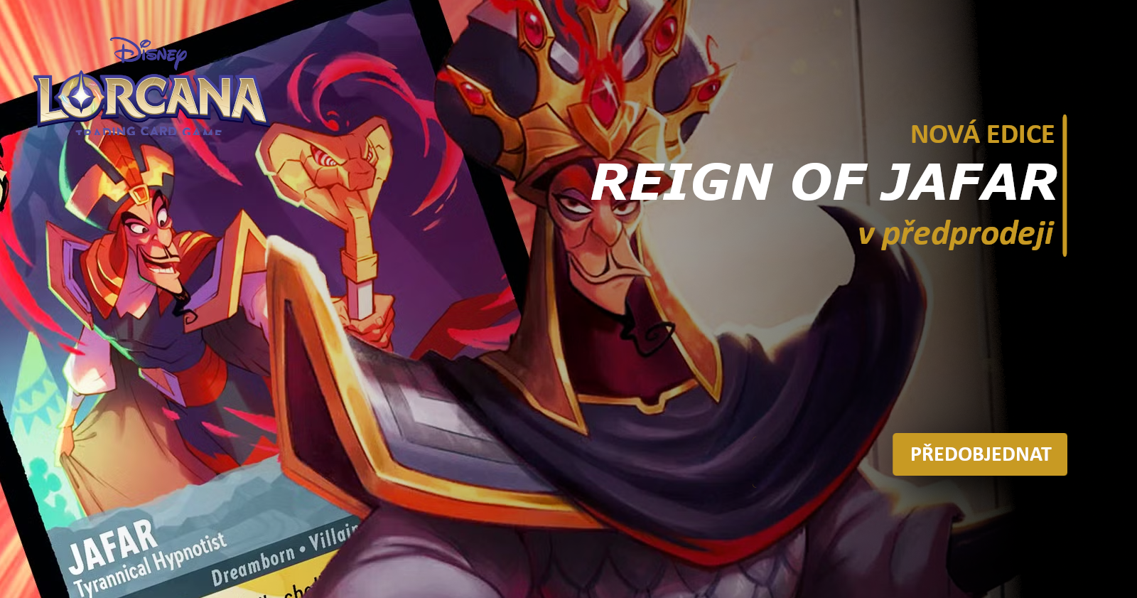 Lorcana: Reign of Jafar v předprodeji!