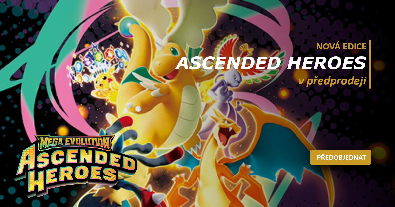 Předprodej Ascended Heroes spuštěn!
