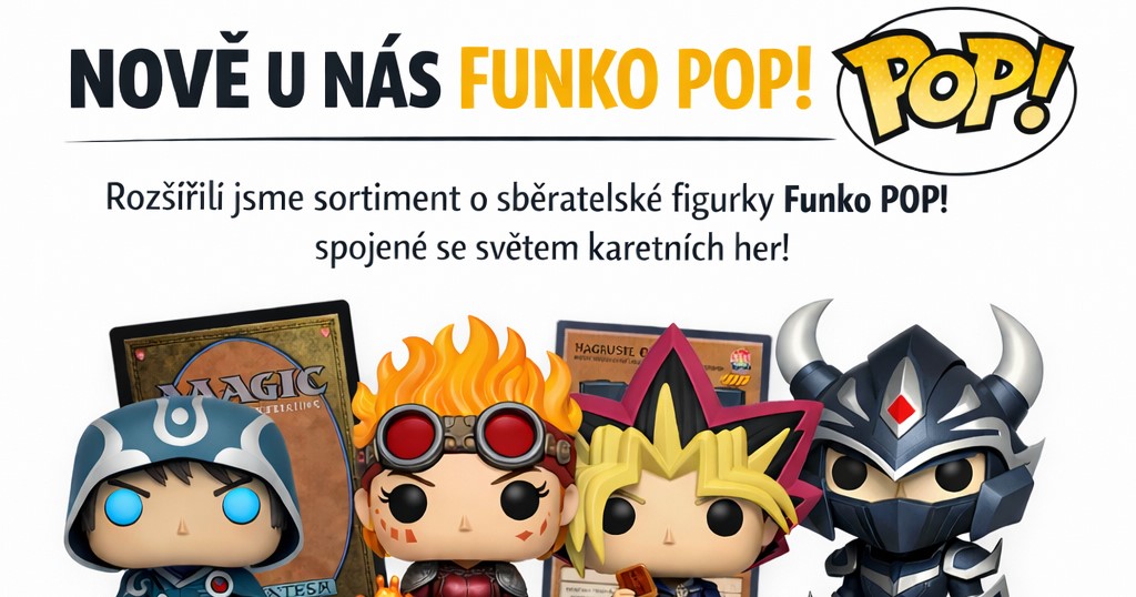 Funko POP! k dostání v Tolarii