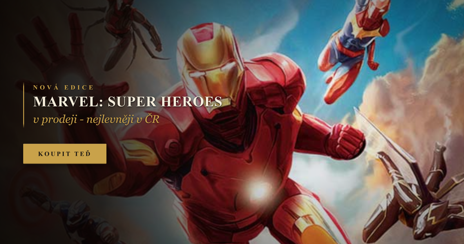 Marvel: Super Heros v prodeji!
