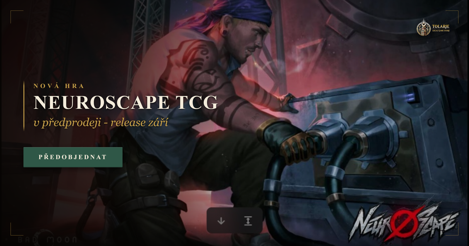 Neuroscape TCG v předprodeji.