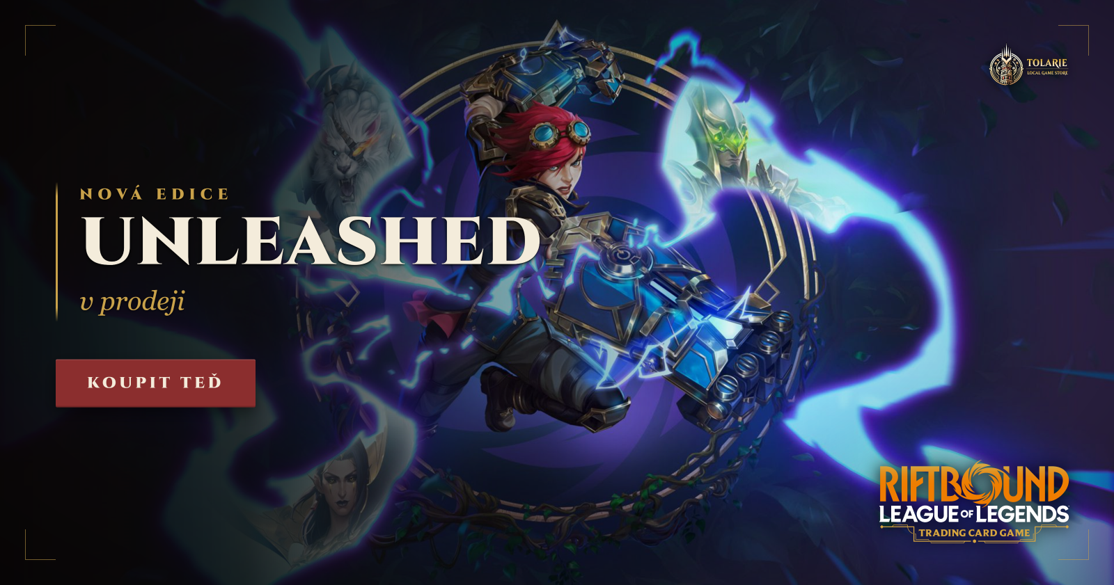 Unleashed v prodeji.