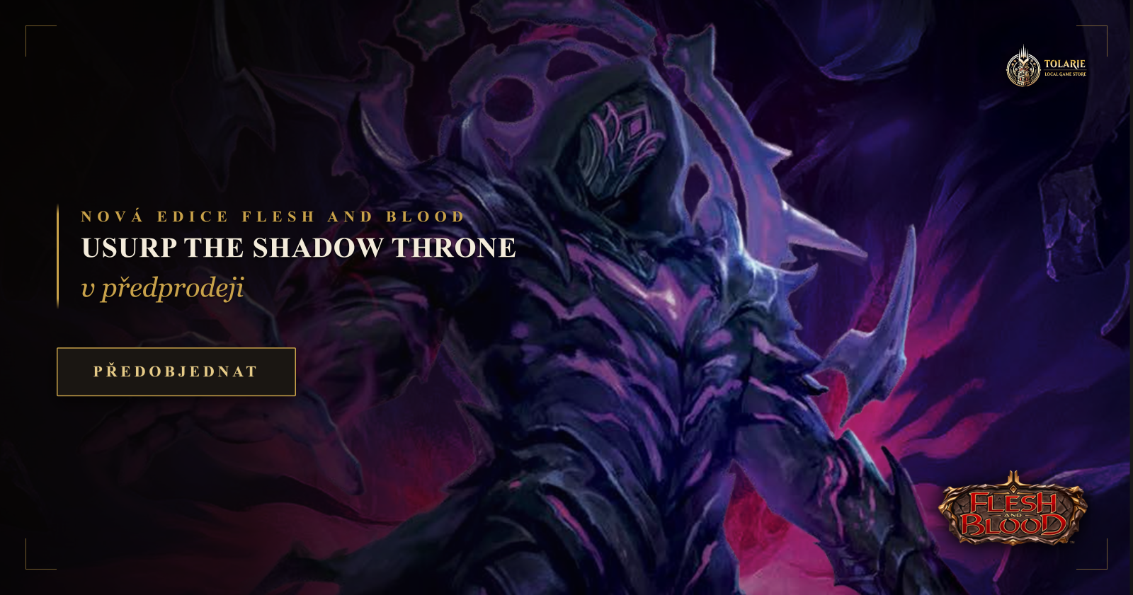 Usurp the Shadow Throne v předprodeji