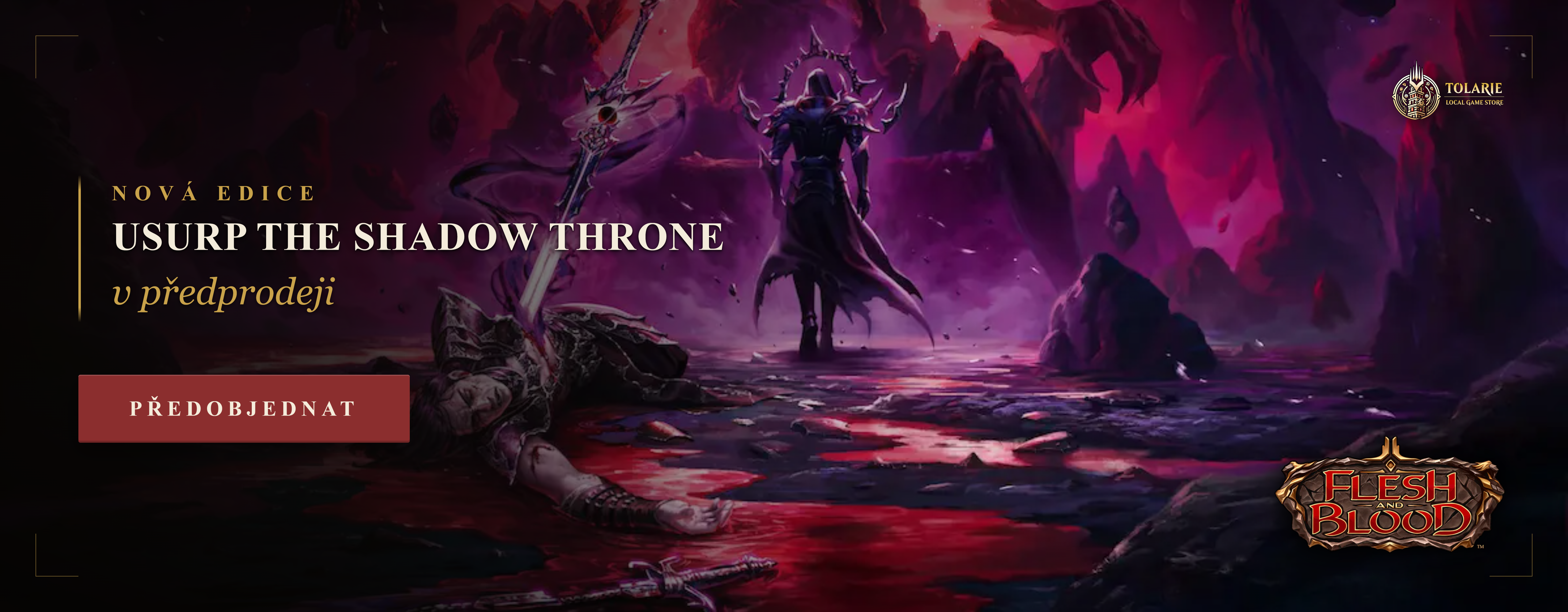 Usurp the Shadow Throne v předprodeji