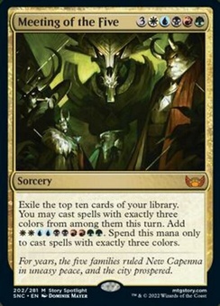 Meeting of the Five (promo pack stamp)
