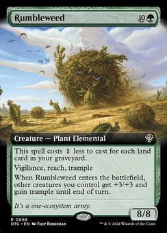 Rumbleweed (extended art)