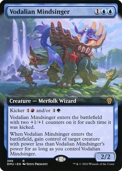 Vodalian Mindsinger (extended art foil)