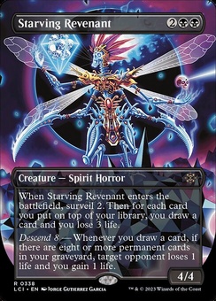 Starving Revenant (borderless foil)