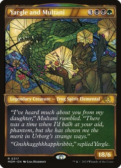 Yargle and Multani (showcase foil)