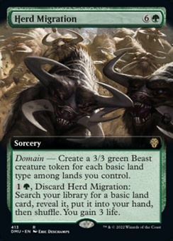 Herd Migration (extended art foil)