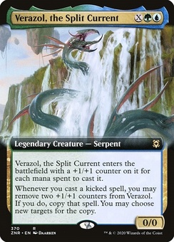 Verazol, the Split Current (extended art foil)