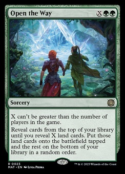 Open the Way (foil)