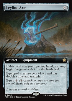 Leyline Axe (extended art)