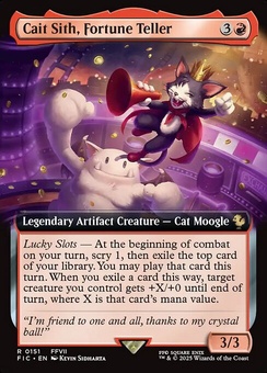 Cait Sith, Fortune Teller (extended art)