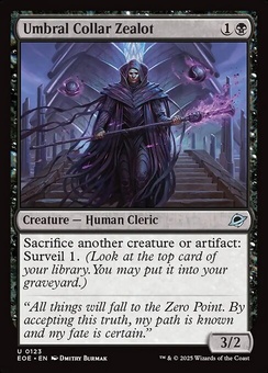 Umbral Collar Zealot (foil)