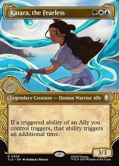 Katara, the Fearless (borderless showcase)