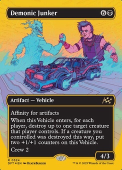 Demonic Junker (borderless boxtopper)