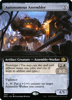 Autonomous Assembler (extended art foil)