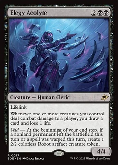 Elegy Acolyte (prerelease promo foil)