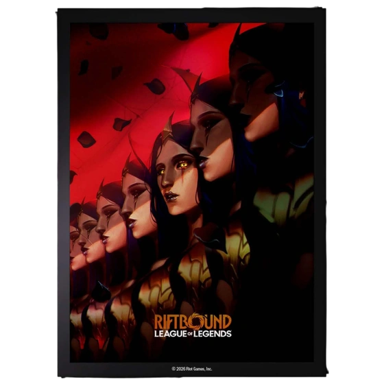Riftbound - Unleashed Art Sleeves: Leblanc, Deceiver