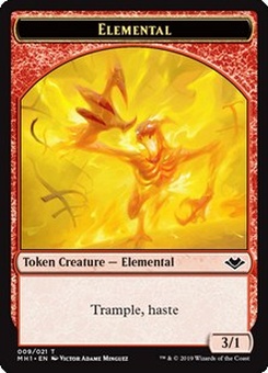 Elemental 3/1 (token - foil)