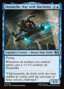 Donatello, Way with Machines (foil)