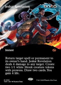 Jeskai Revelation (borderless showcase)