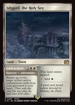 Ishgard, the Holy See // Faith & Grief (foil)