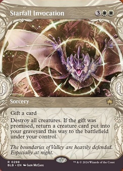 Starfall Invocation (showcase foil)