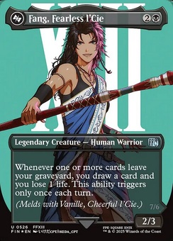 Fang, Fearless l'Cie (borderless surge foil)
