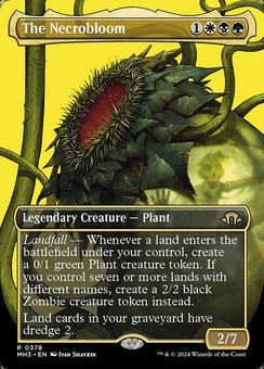 The Necrobloom (borderless foil)