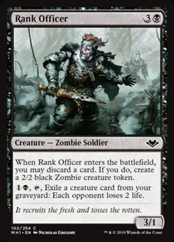 Rank Officer