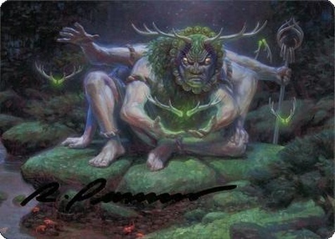 Myojin of Towering Might (art series signed)