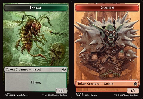 Insect // Goblin (token foil)