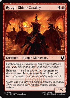 Rough Rhino Cavalry (foil)