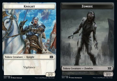 Knight // Zombie (token)