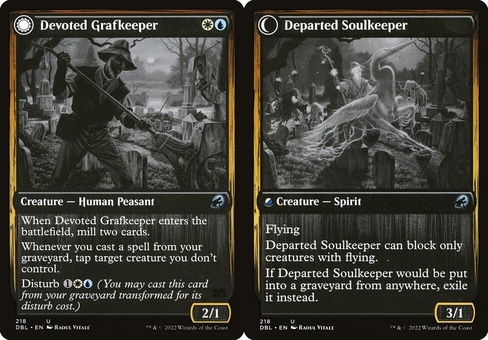 Devoted Grafkeeper // Departed Soulkeeper