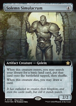 Solemn Simulacrum (extended art buyabox)