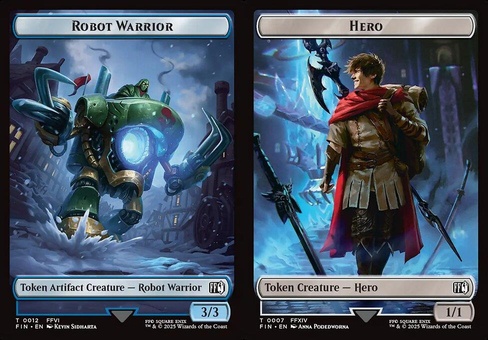 Robot Warrior // Hero #7 (token)
