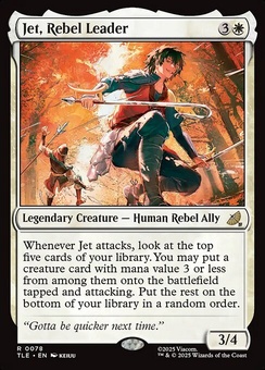 Jet, Rebel Leader (foil)