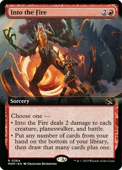 Into the Fire (extended art foil)
