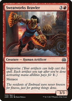 Sweatworks Brawler (mystery booster)
