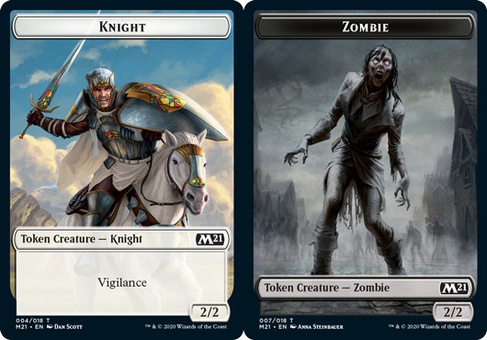 Knight // Zombie (foil)