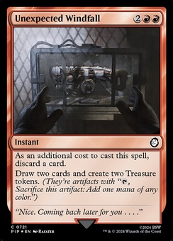 Unexpected Windfall (surge foil)