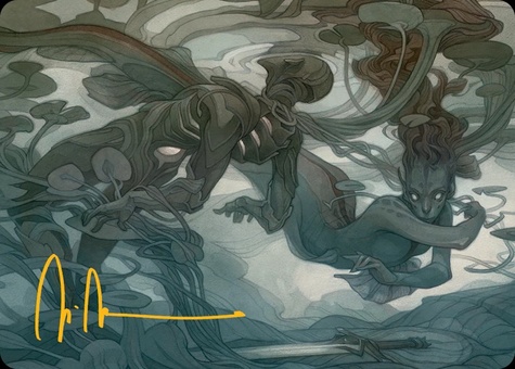 Emry, Lurker of the Loch (showcase, art series - signed)