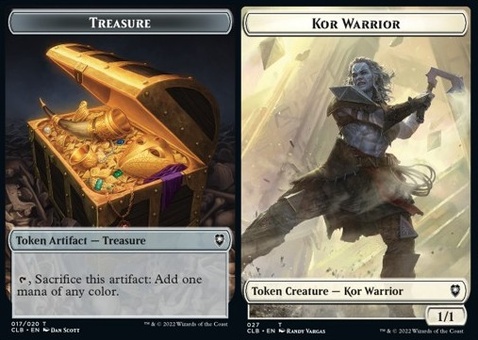 Kor Warrior // Treasure (token)