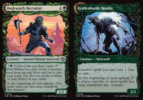 Duskwatch Recruiter // Krallenhorde Howler (showcase)
