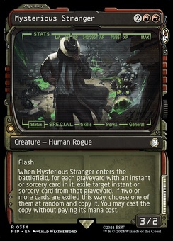 Mysterious Stranger (showcase)