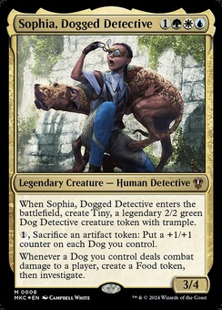 Sophia, Dogged Detective (foil)